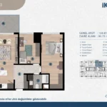 2+1 TİP2 İKON LİVE KAT PLANI