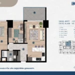 2+1 TİP3 İKON LİVE KAT PLANI